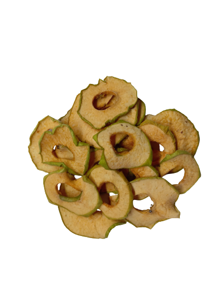 Αποξηραμένο πράσινο μήλο σε φέτες (συσκευασία 100g)